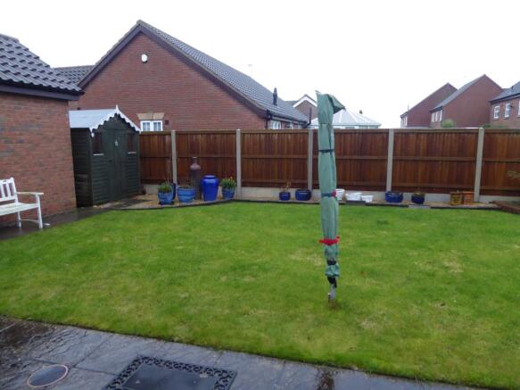 Enclosed rear garden