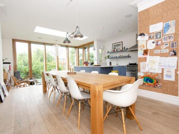 Rear Reception Kitchen Conservatory LR
