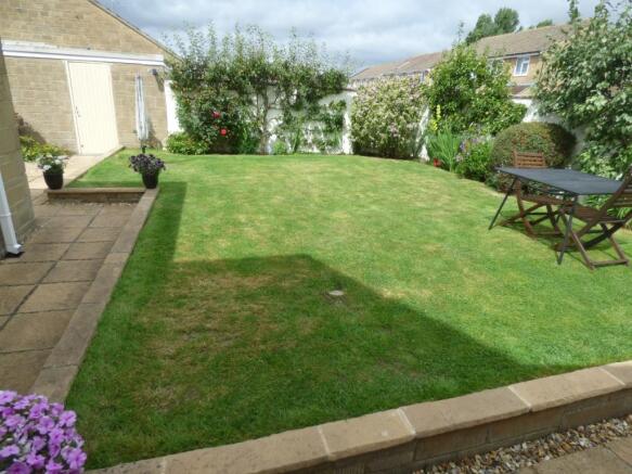 Rear garden