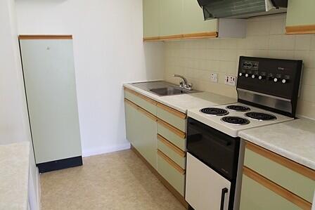 Kitchen with cooker