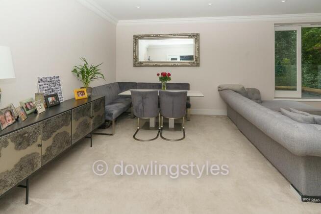 Dining area.