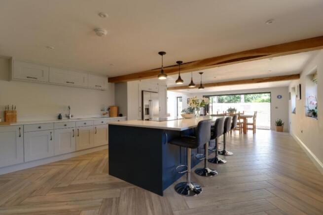 Open Plan Kitchen Dining Family Room