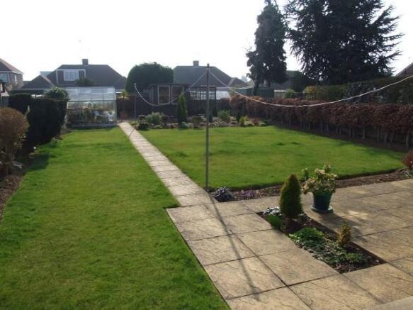Rear garden