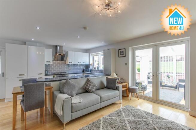 KITCHEN / LIVING / DINING ROOM: