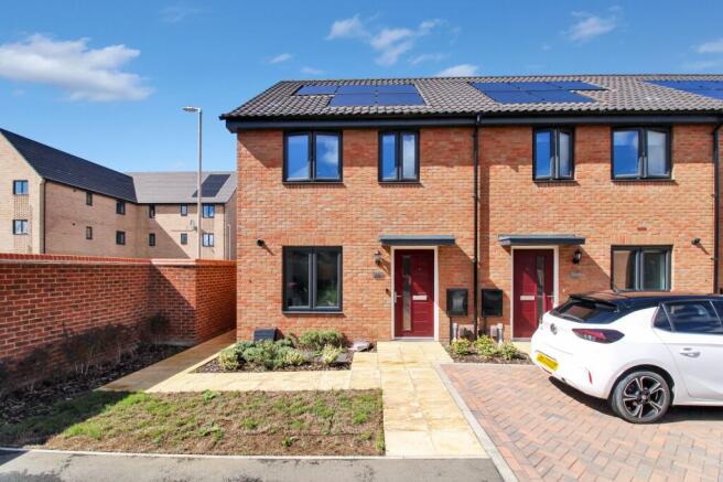 2-bed terraced on Copper Close, Wixams, MK42, £130,000