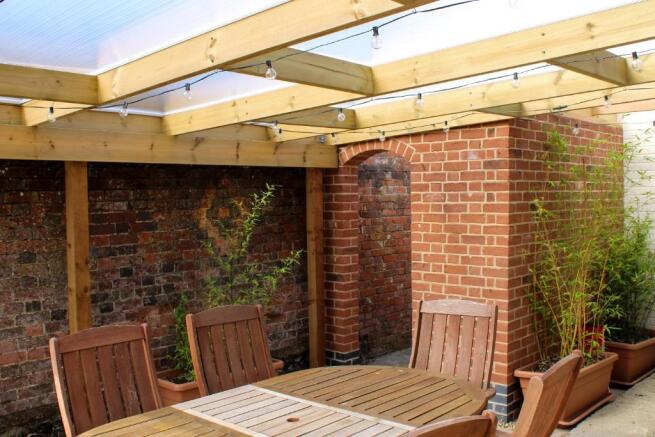 Covered terrace