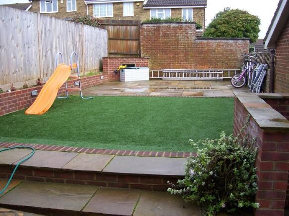 Rear garden