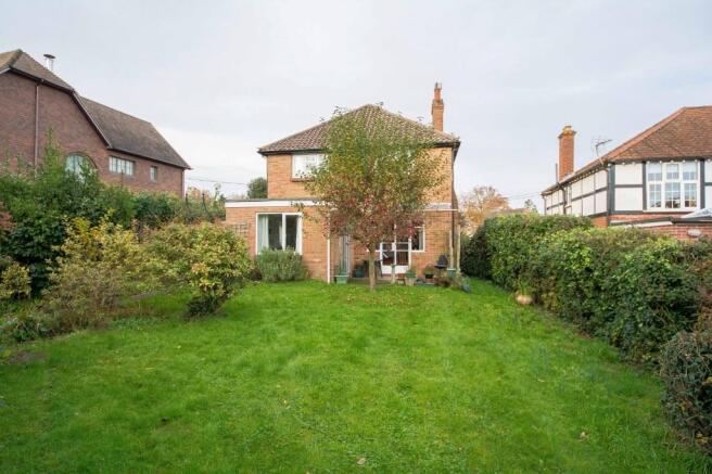 Rear of Property