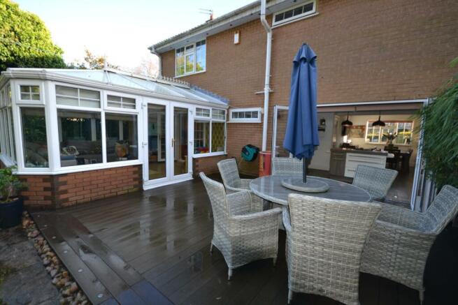 TIMBER DECKING AREA