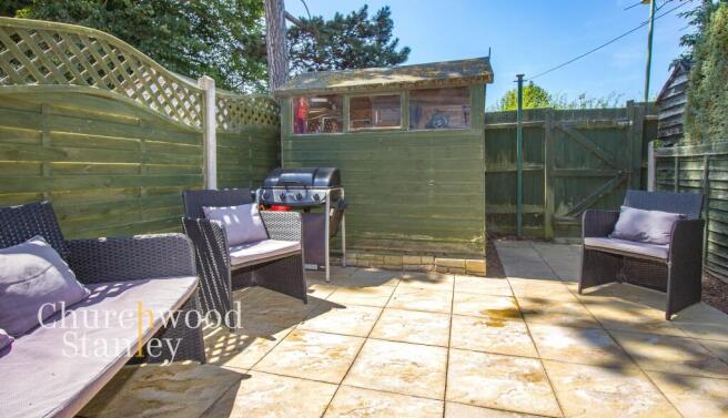 Rear garden