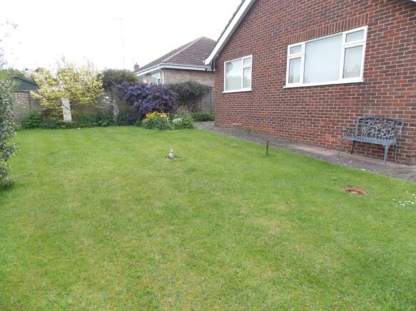 Rear garden