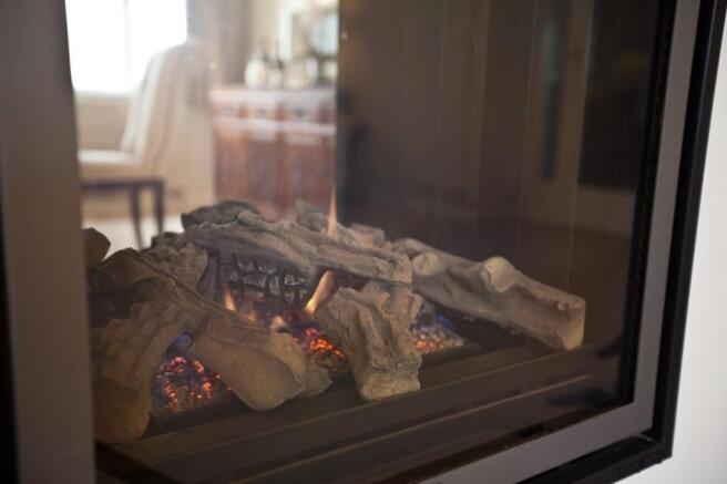 Tunnel fireplace
