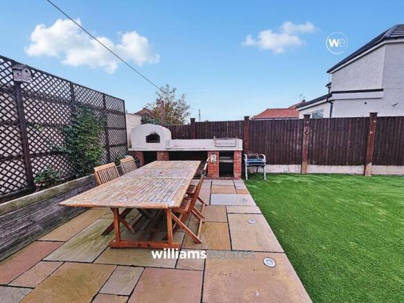 rear patio