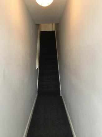 Hallway and stairs to 1st floor