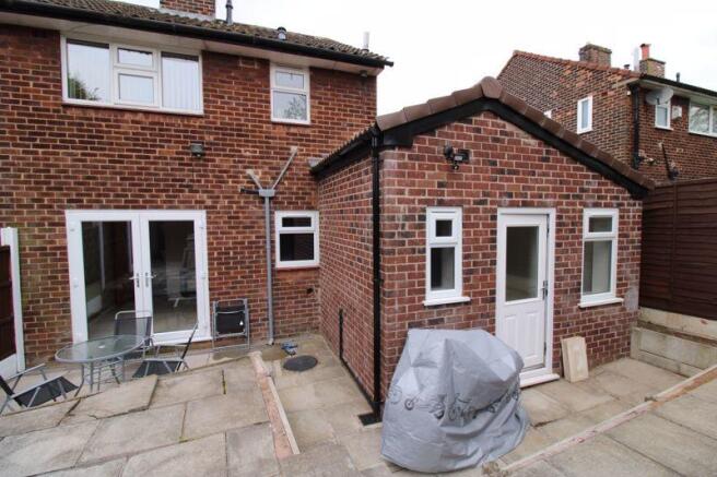 Rear of Property
