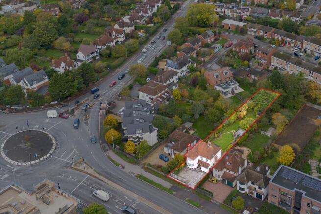 Elsfield Way - Plot Outline - wider area