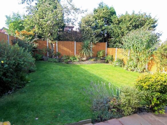 Rear garden
