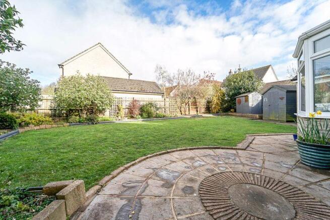 Rear garden