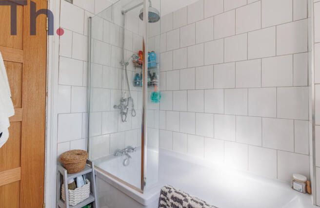 Bath with Shower Over