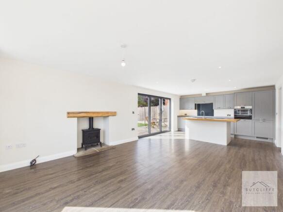 Kitchen/Dining/Living Space