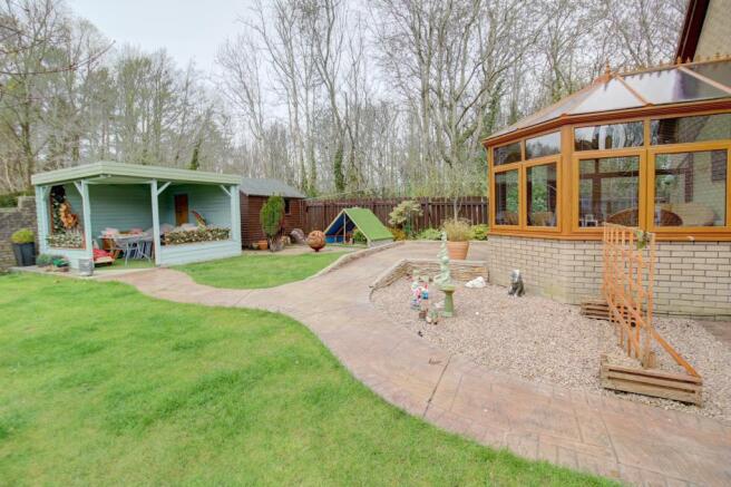 Rear garden