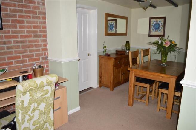 Dining Room With Study Area