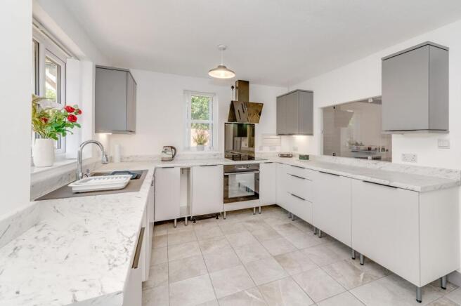 KITCHEN/DINER AND LIVING ROOM