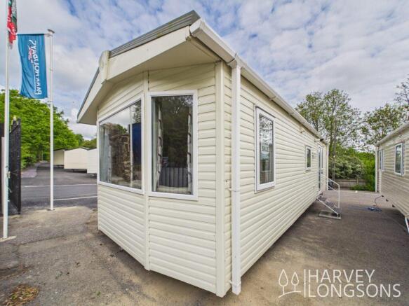 Exterior of the Pemberton Avon Holiday Caravan at