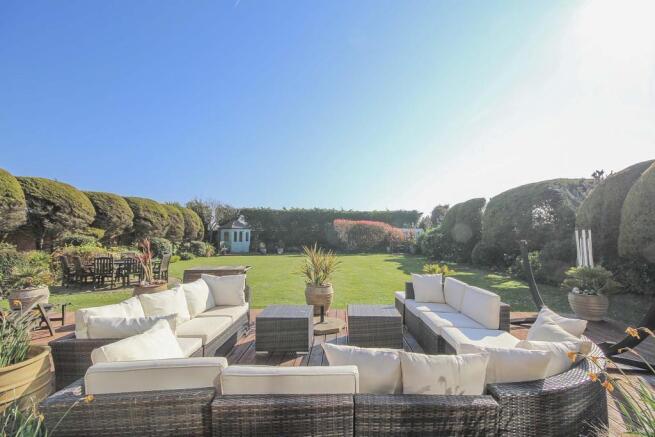 Rear garden