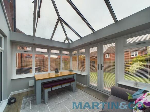 Conservatory view...