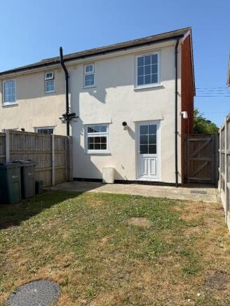 Rear of Property