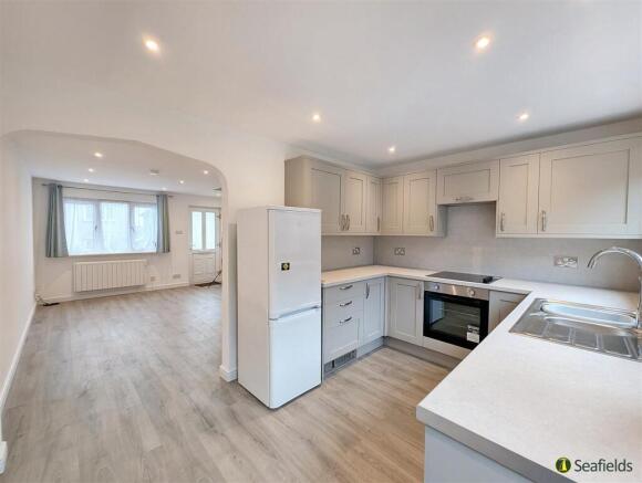 Kitchen through to Sitting Room