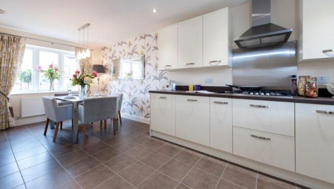 Typical Kitchen/Dining Area