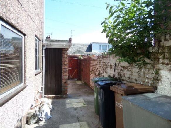 YARD AND DETACHED GARAGE