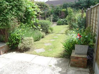 Rear garden