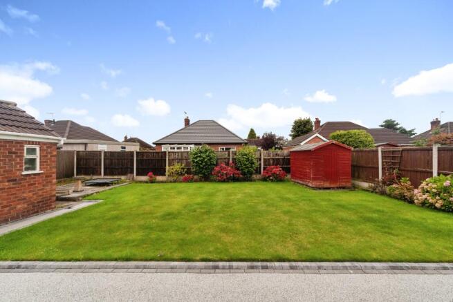Rear garden