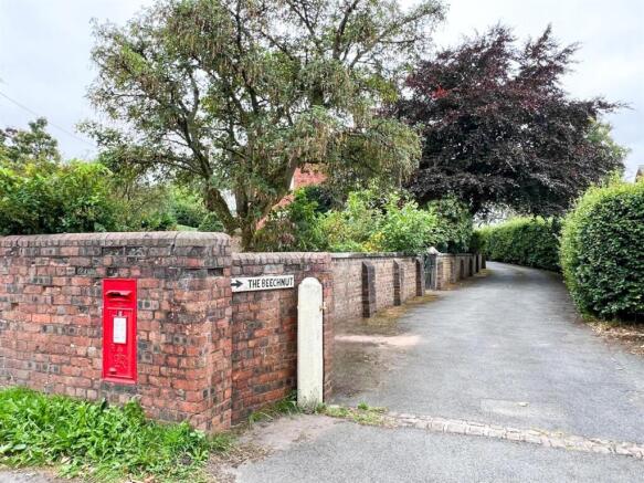 Entrance from the road