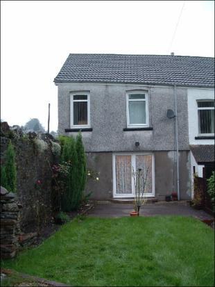 Rear of property
