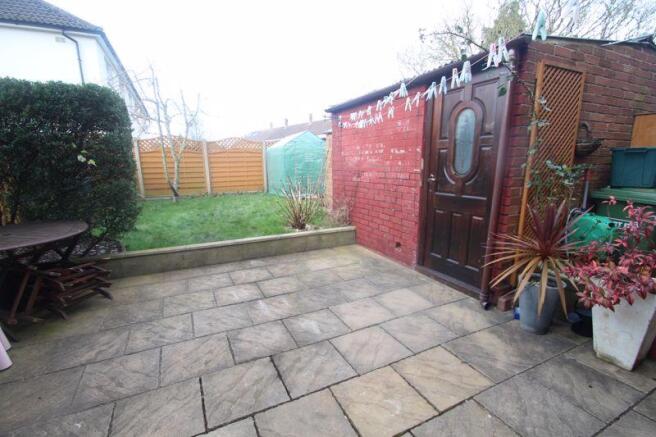 Rear garden