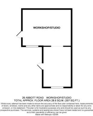 Studio floor plan
