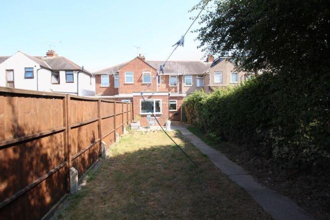Rear of Property