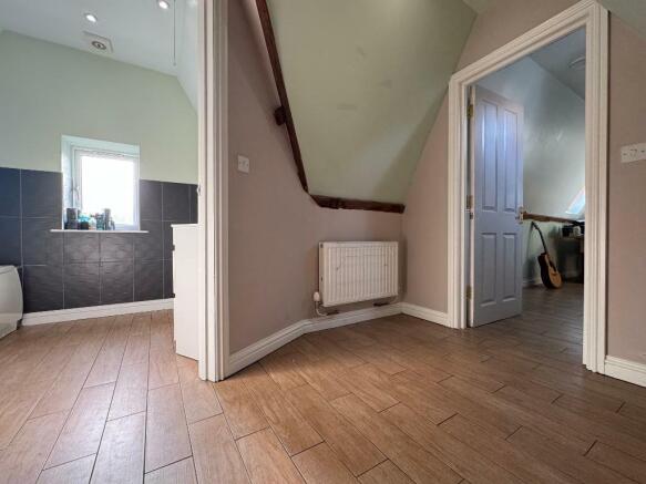 Bathroom and hall on the 2nd floor