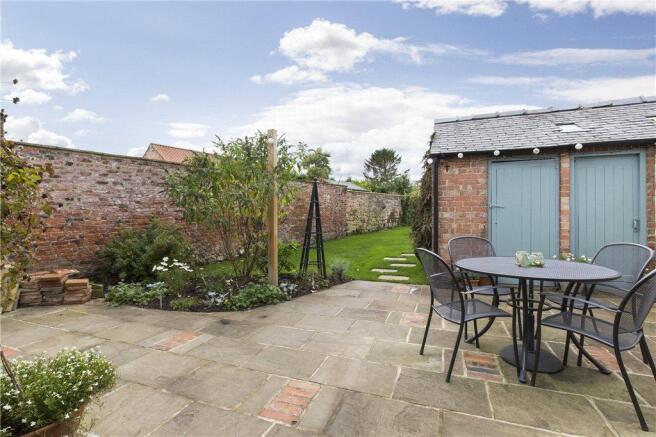 Patio & Outbuilding