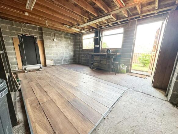 GARAGE/ WORK AREA