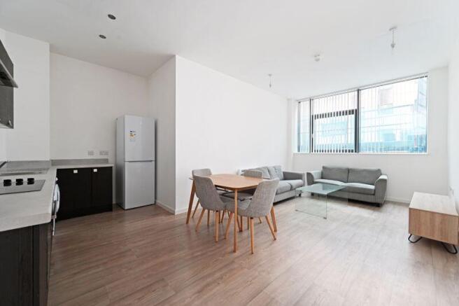 Open plan living space