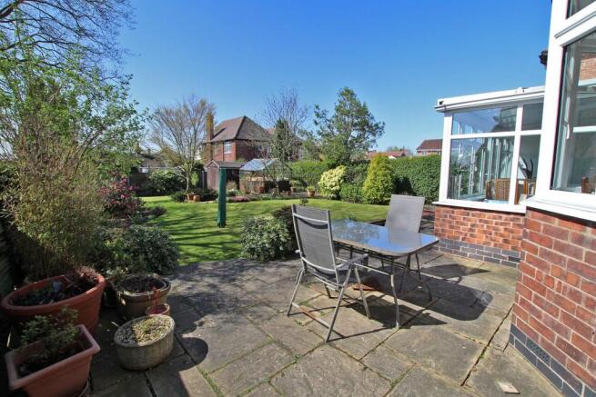 Rear garden
