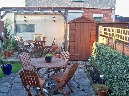 Rear garden
