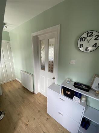 Entrance hallway: