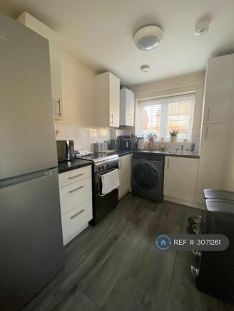 Open Plan Living Space: Kitchen Side