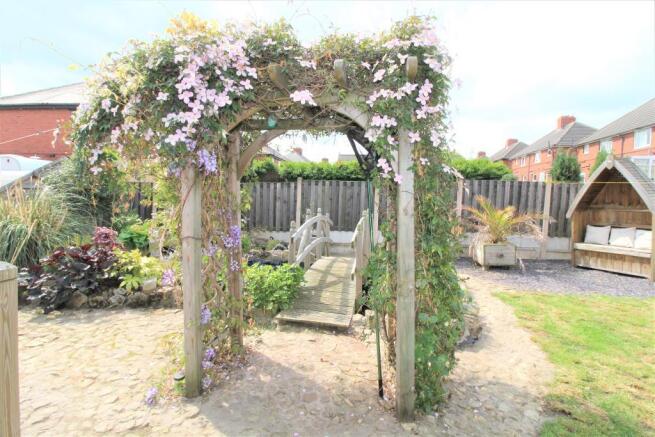 Rear garden